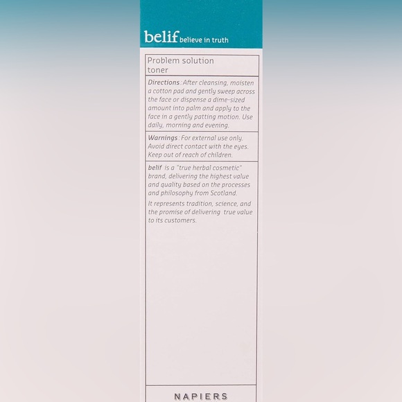♥️ belif Problem Solution Facial Toner for Sensitive, Acne-Prone & Oily Skin - Picture 2 of 7
